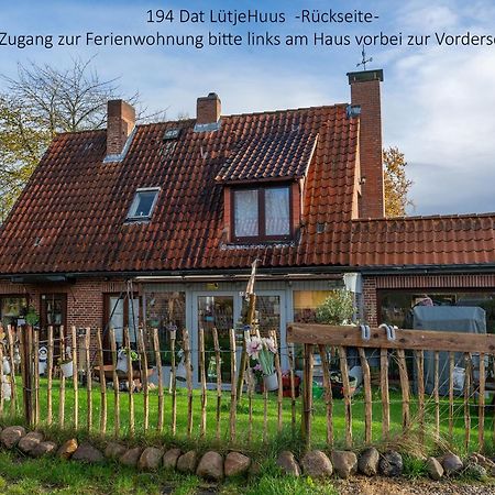 194 Fewo Dat Luetjehuus Mit Dachterrasse Im Ersten Stock Lütjenburg Exterior foto
